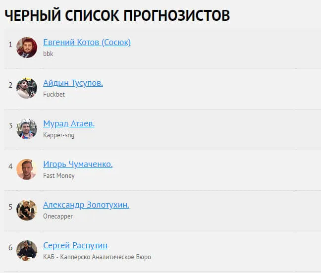 Черный список