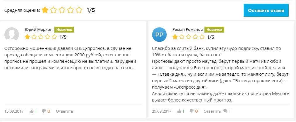 Отзывы academbet