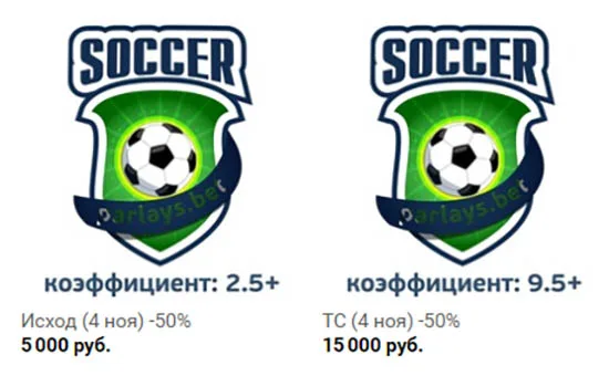 Цены сайта parlays.pro